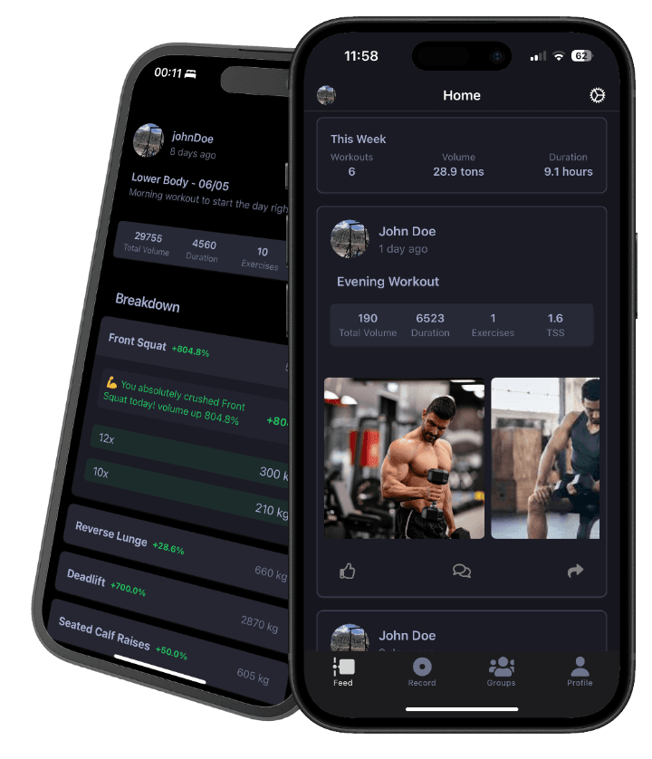 Krucible App: Feed Screenshot